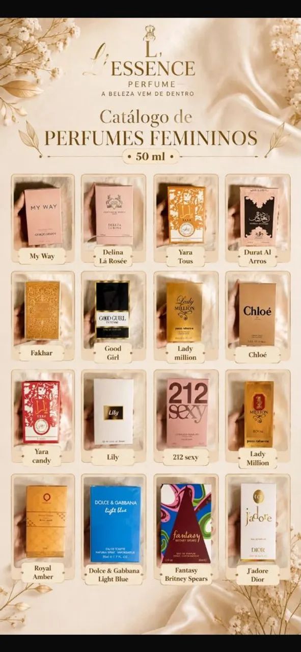 Perfume importado e árabe