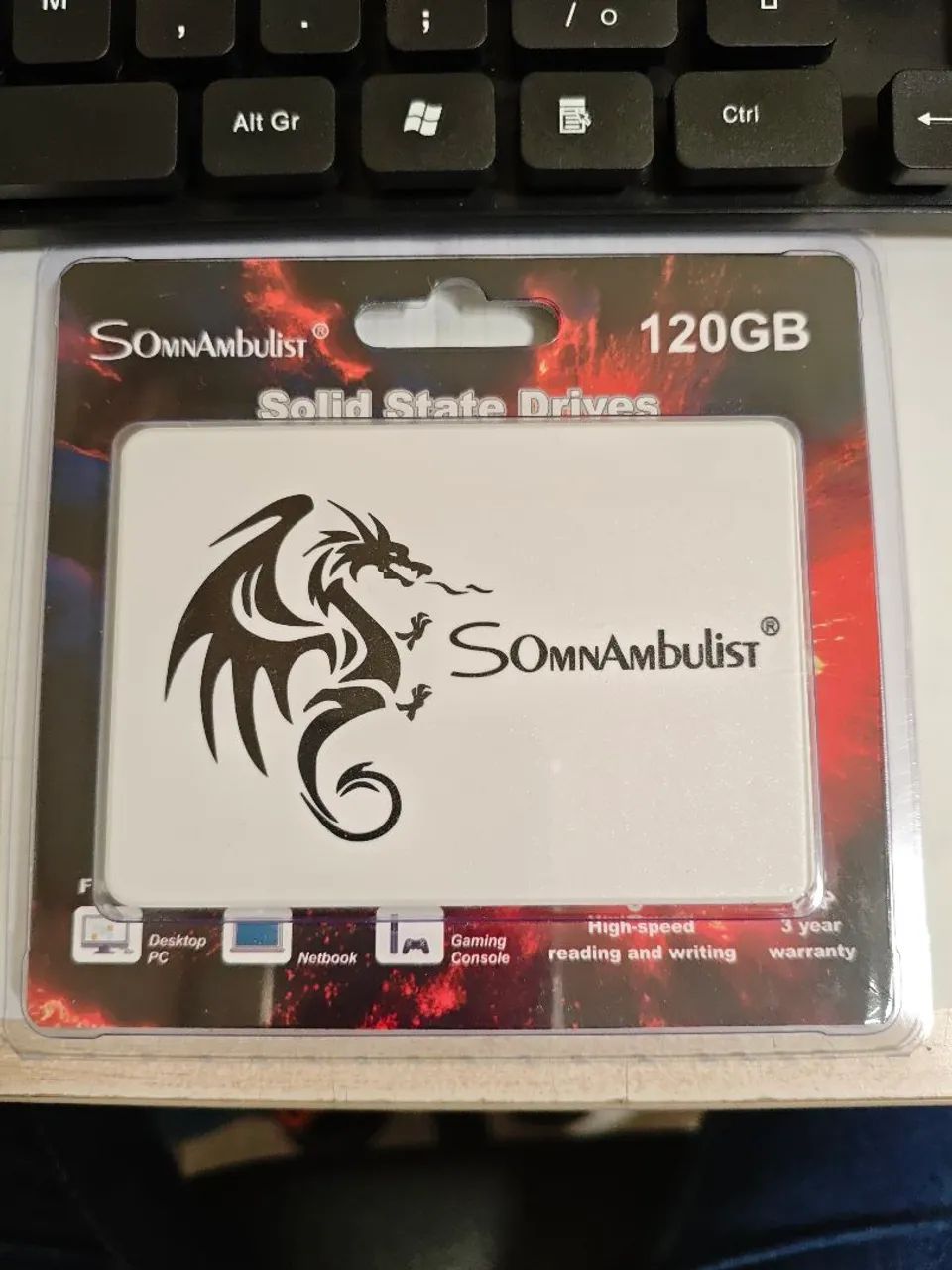 SSD SATA 120GB NOVO