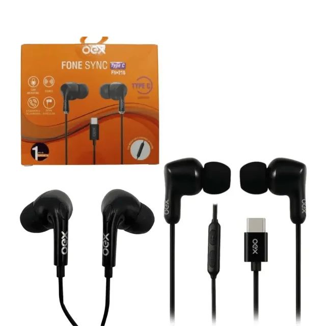 Fone de Ouvido Conexão Type-C FN216 - Oex