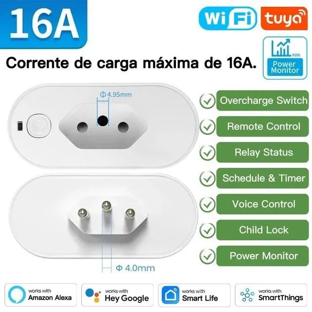 Tomada inteligente Wifi