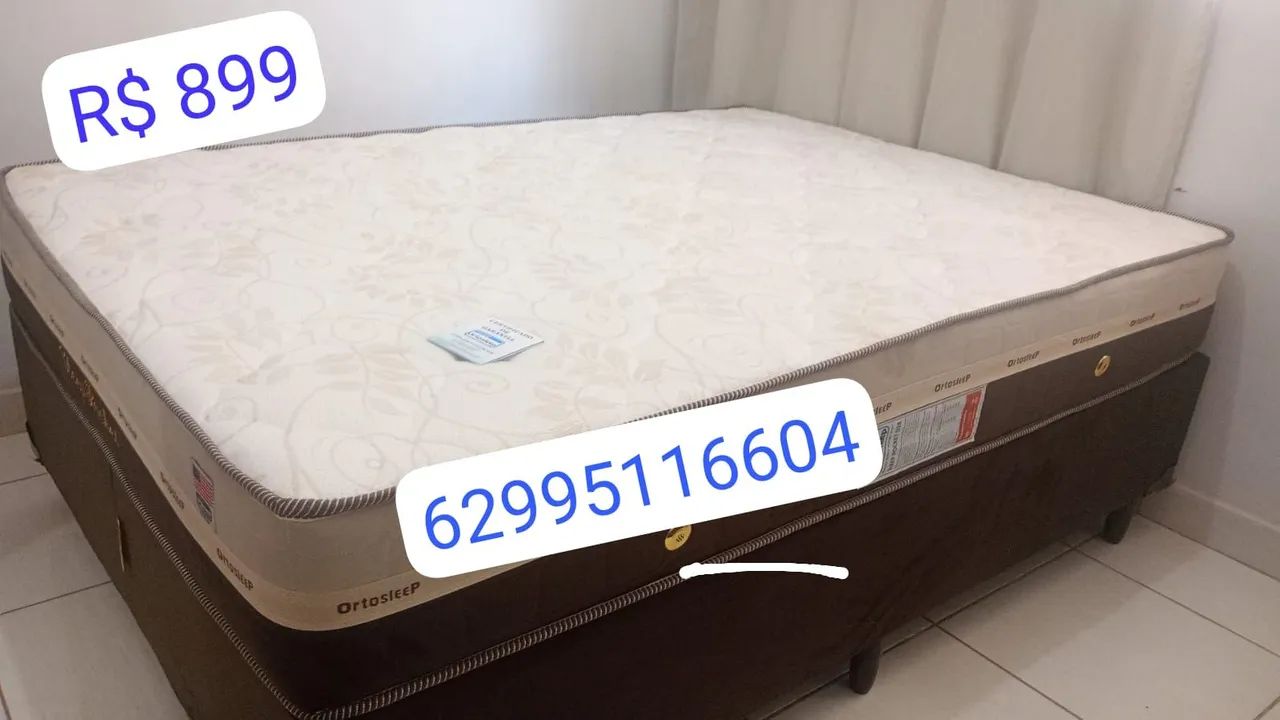 Cama box casal R$899,00 - Foto 2