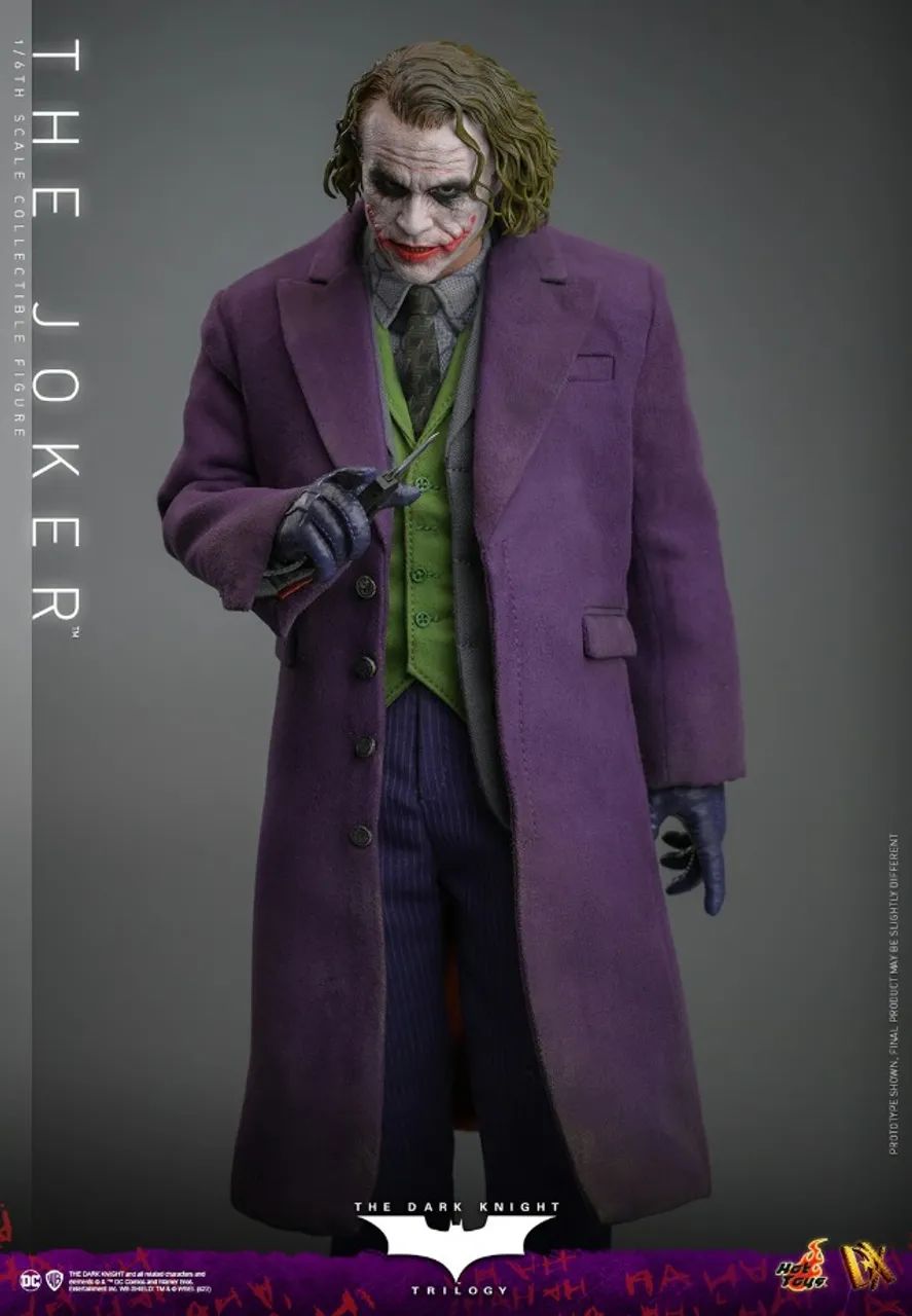 Figura Joker Dx32 1/6 Batman TDK (Semi Novo) Hot Toys - Hobbies e