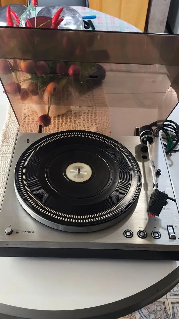 Toca Disco Philips Eletronic 312 ( Geléia )