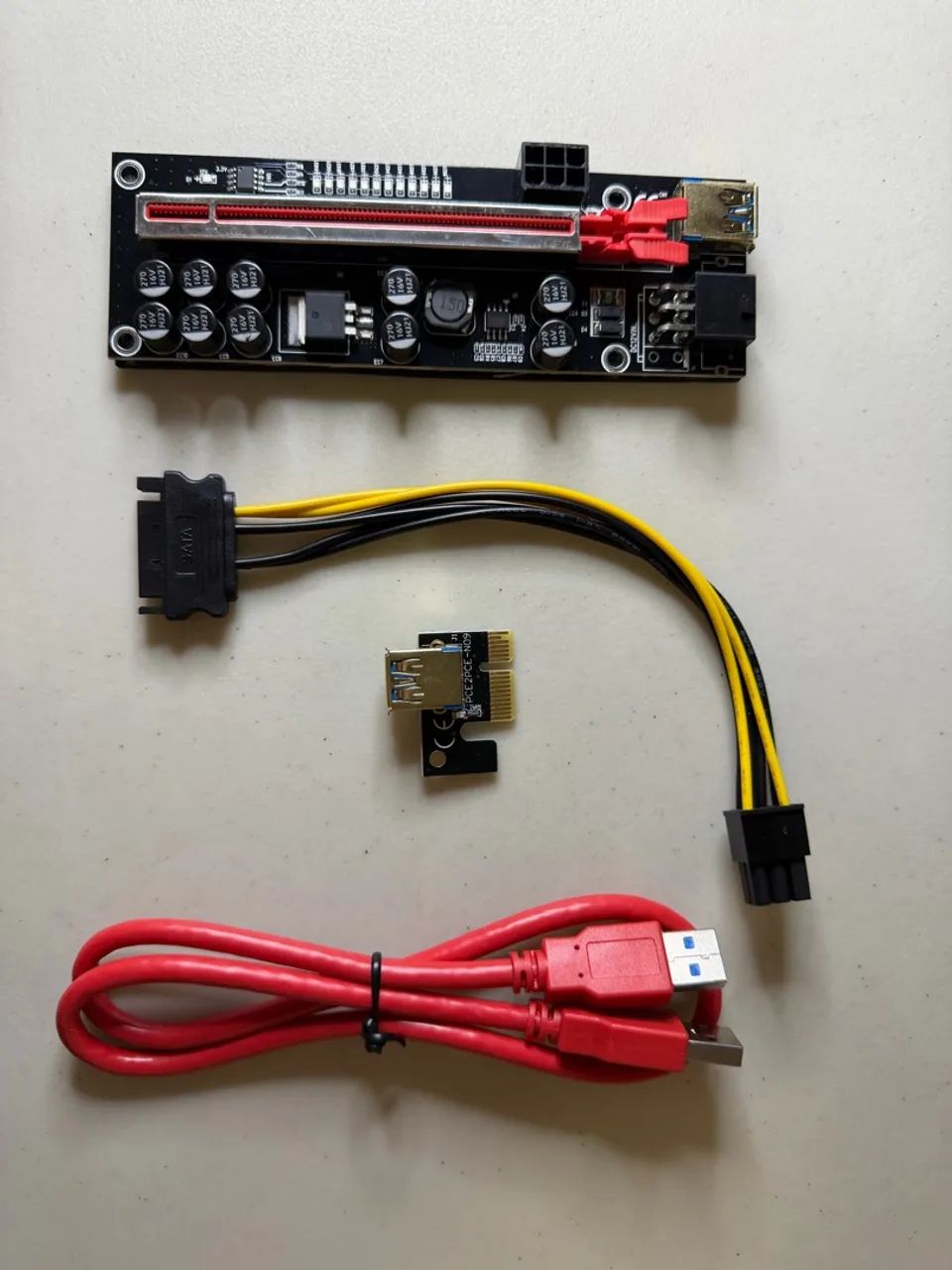 Kit PCI?E Riser 1x ? 16x