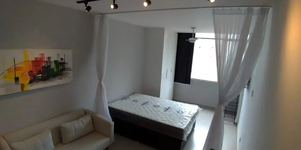 Mobiliado - 1 Quarto para alugar, 32m² - Centro