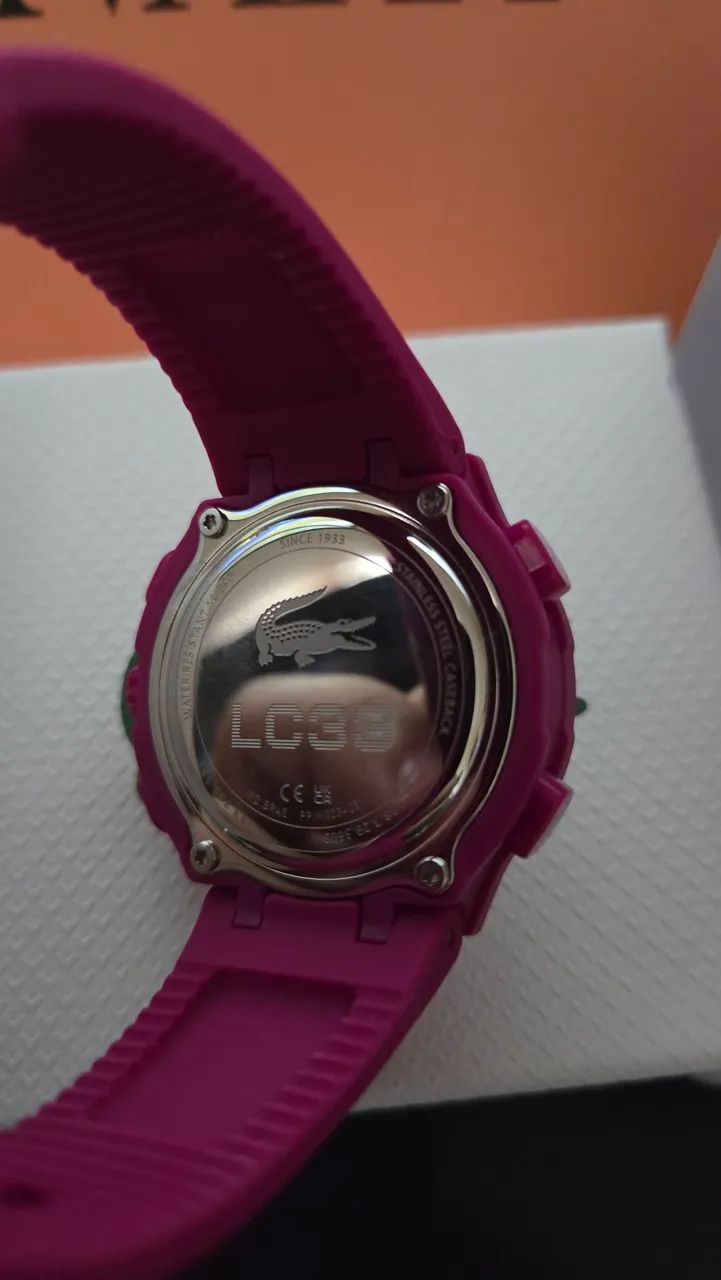 Relógio Lacoste LC 33 original na caixa - Foto 4