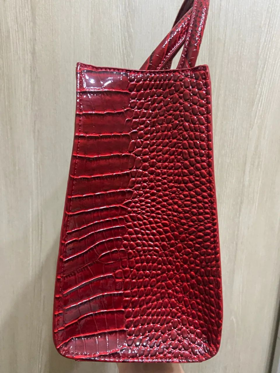 Bolsa Croco Via Uno - Foto 3