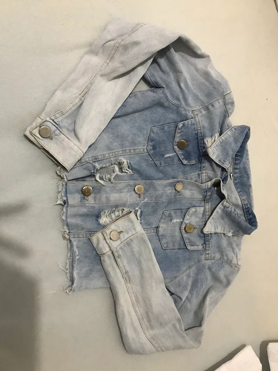 Jaqueta jeans Tam P