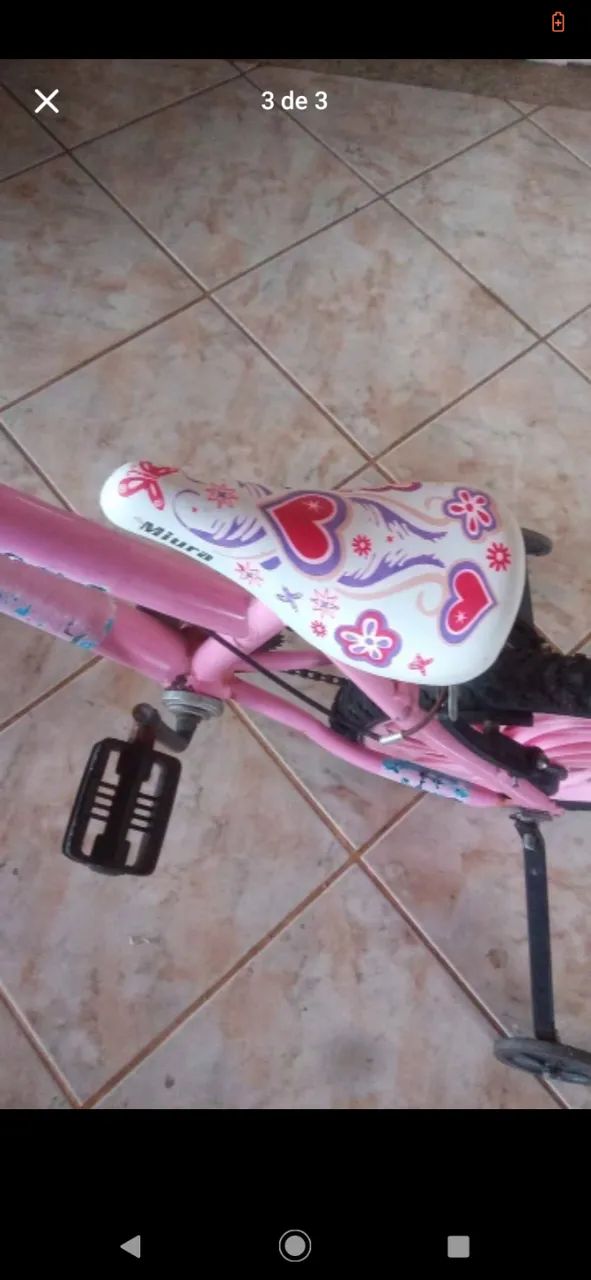Bicicleta aro 16, só pegar e andar. - Foto 3