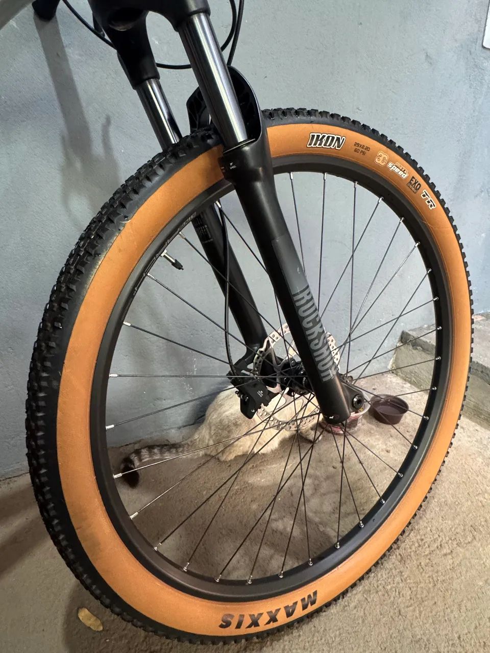 Caloi elite alumínio 2021, tamanho G (19), equipada no Shimano Deore. - Foto 4