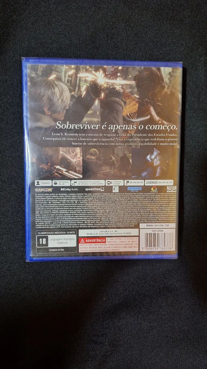 Resident Evil4 Remake PS5 Lacrado  - Foto 2