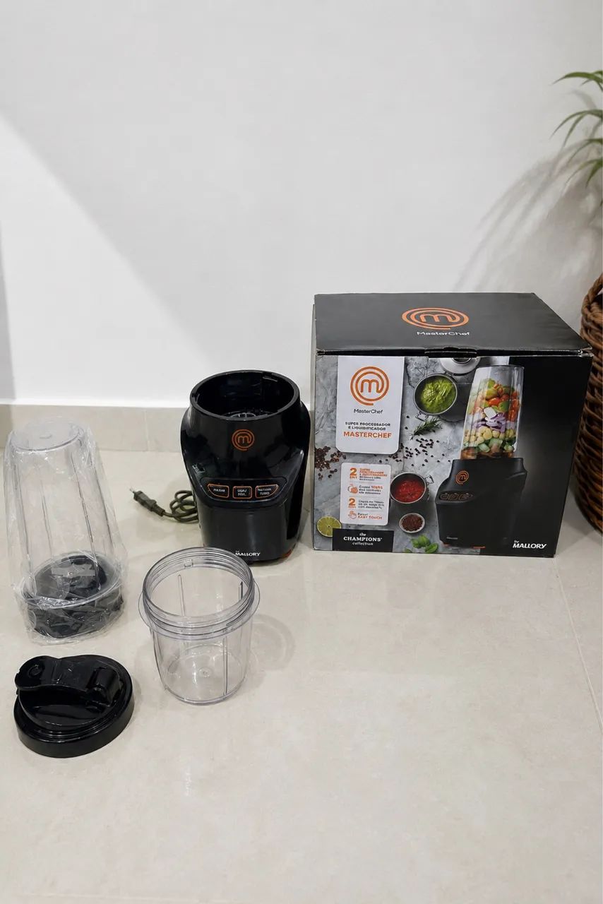 LIQUIDIFICADOR e PROCESSADOR MASTERCHEF 2 EM 1