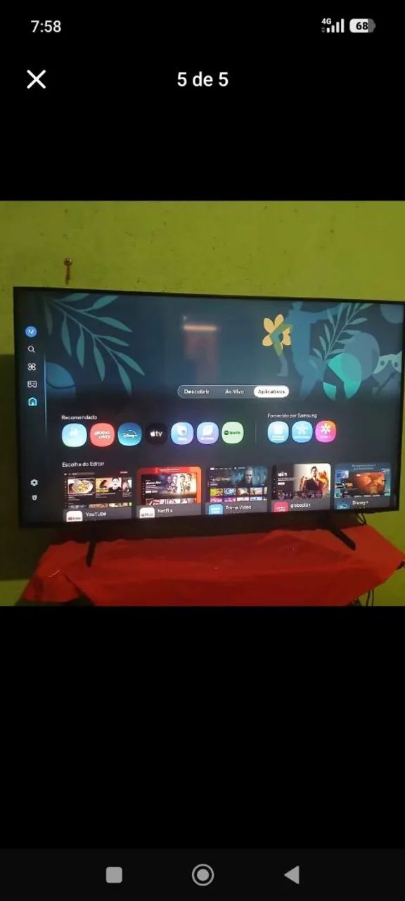 Tv smart 50 polegadas sem nenhum defeito 