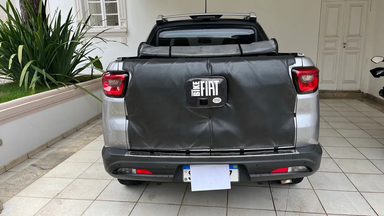 Transbike,proteção Tampa Fiat Toro-transporte Bike-bipartido - Foto 5