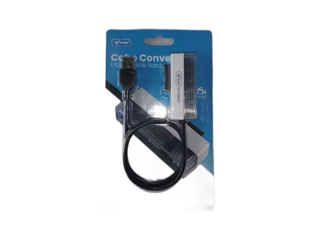  CABO CONVERSOR USB MINI SATA KP-HD822