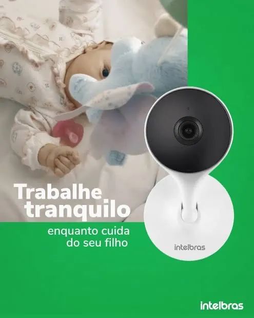 Câmera Intelbras Wi-Fi Áudio Bidirecional  - Foto 3