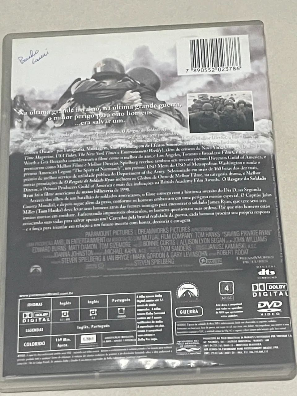 DVD Original filme - O Resgate do Soldado Ryan - Foto 2