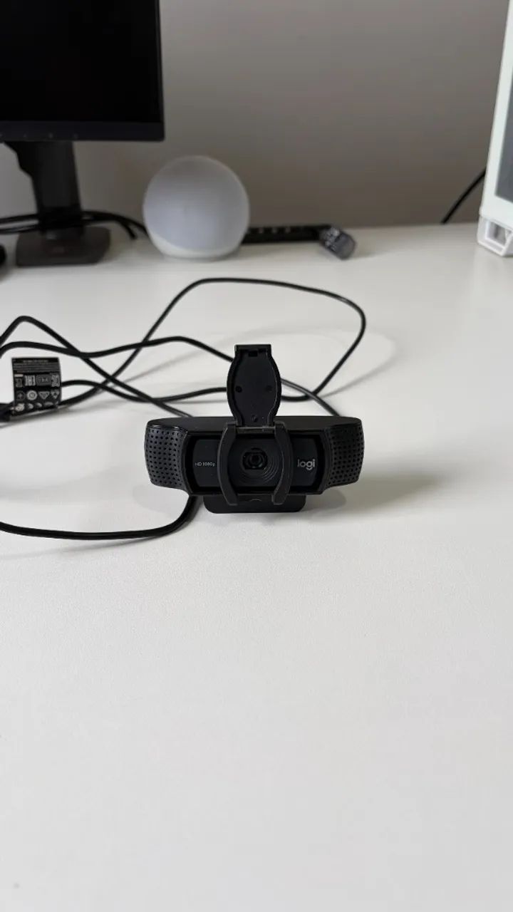 Webcam Logitech C920 - Ótimo estado - Foto 2