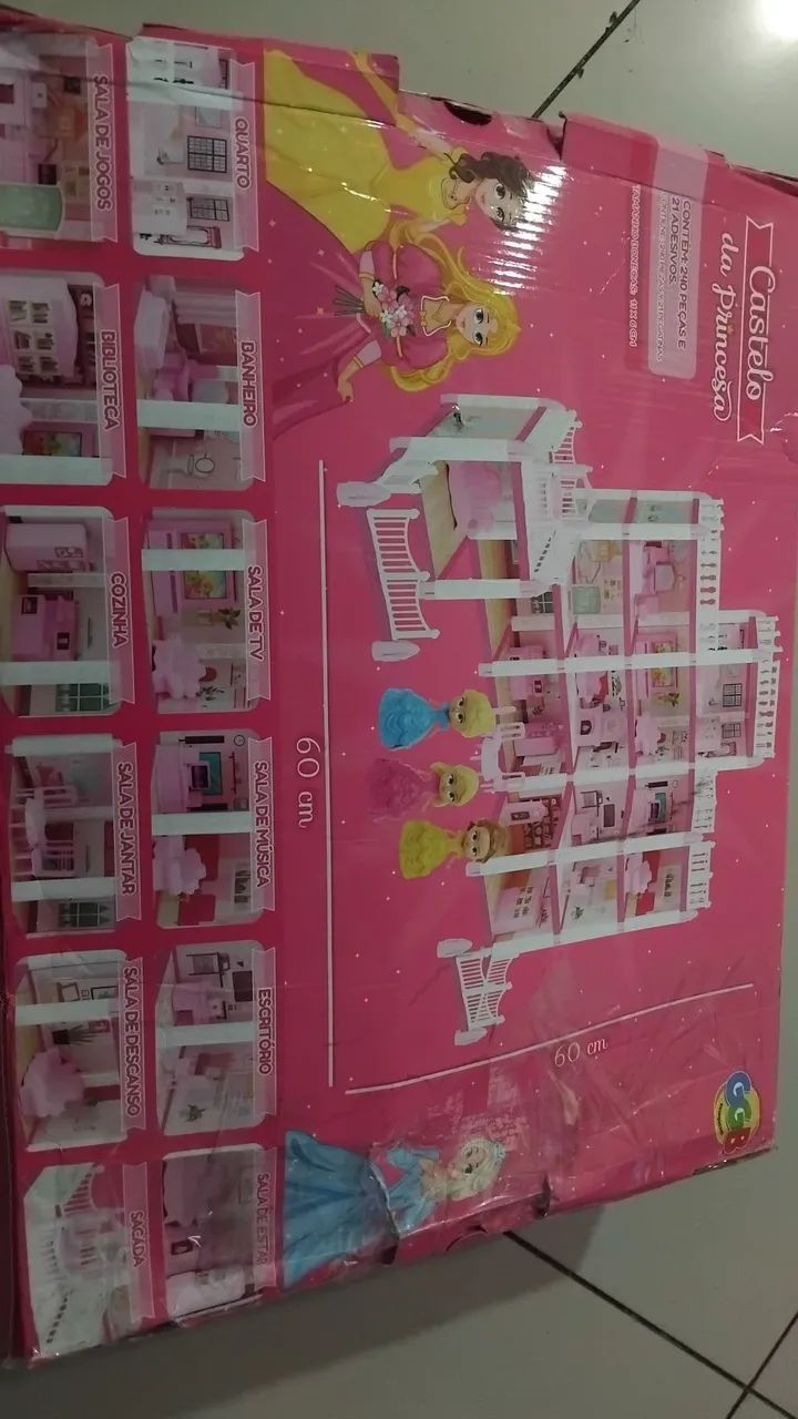CASA DAS PRINCESAS 240 PEÇAS 
