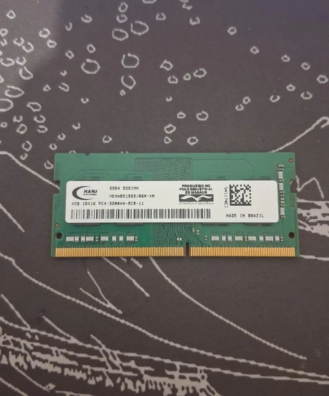 Memória Ram 4gb 3200mhz DDR4 