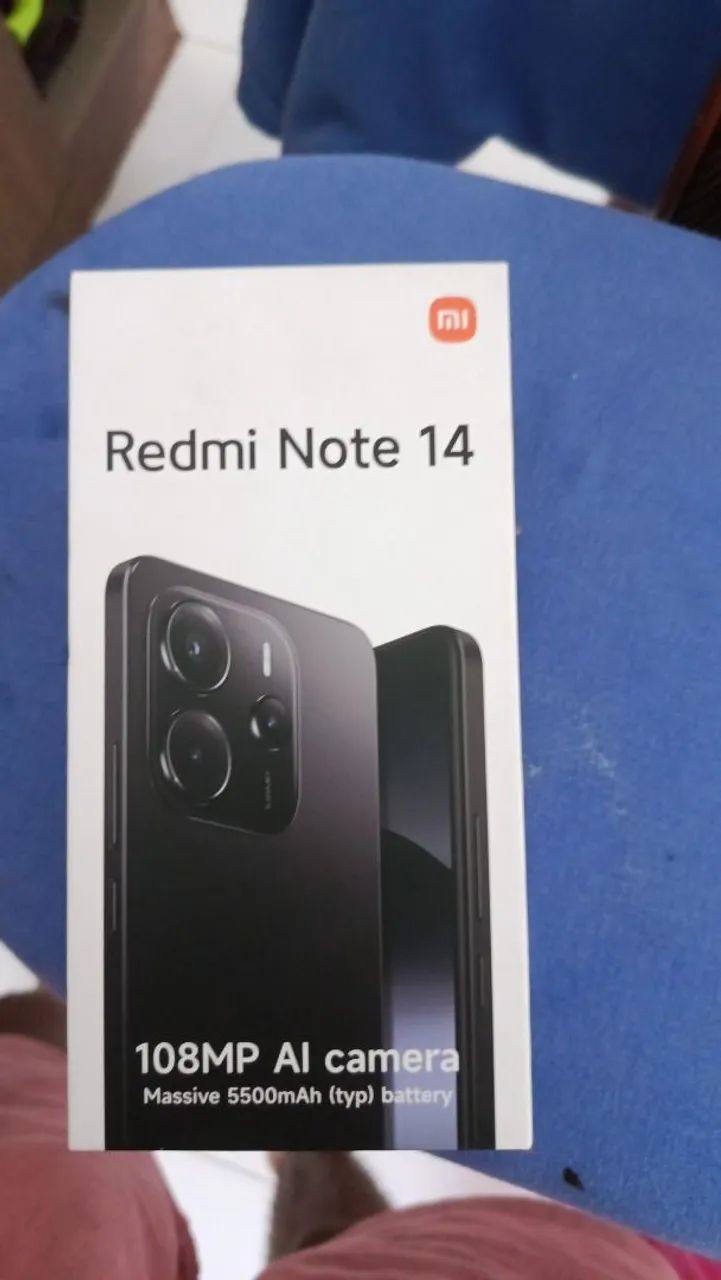 Celular redm 14 256 GB de memória bateria ?