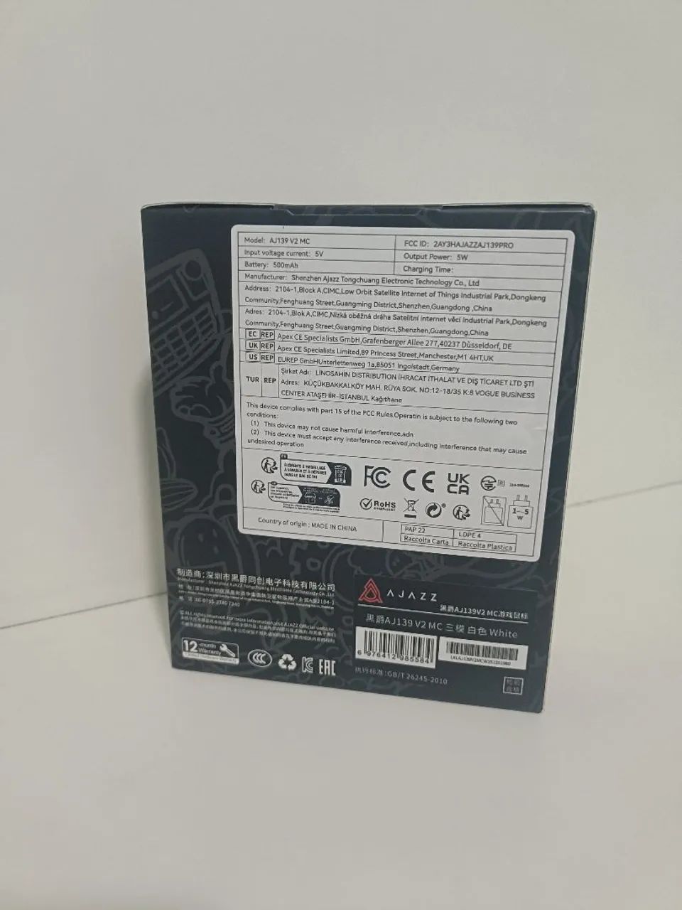 Mouse gamer Ajazz AJ139 V2 MC - Foto 5