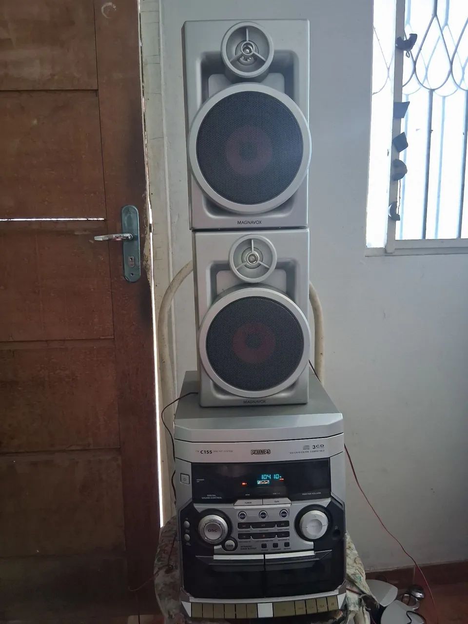 Aparelho de som Philips FW C 155  3 em 1 