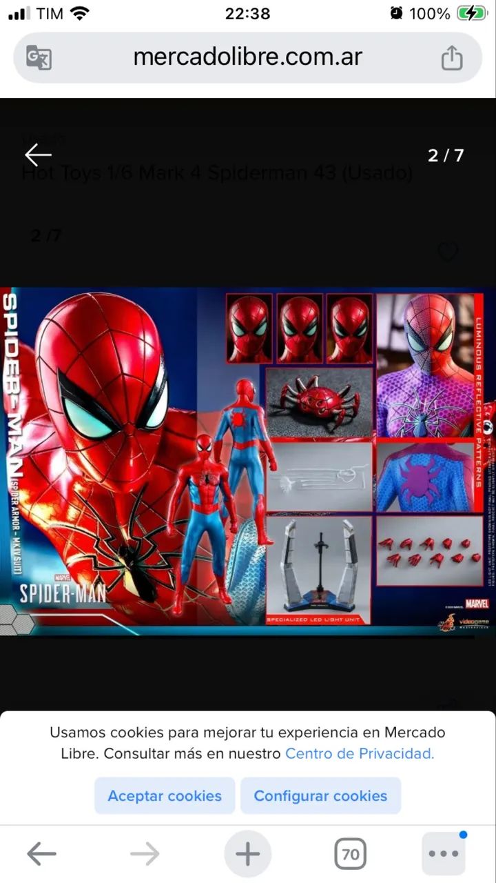 Spiderman hottoys