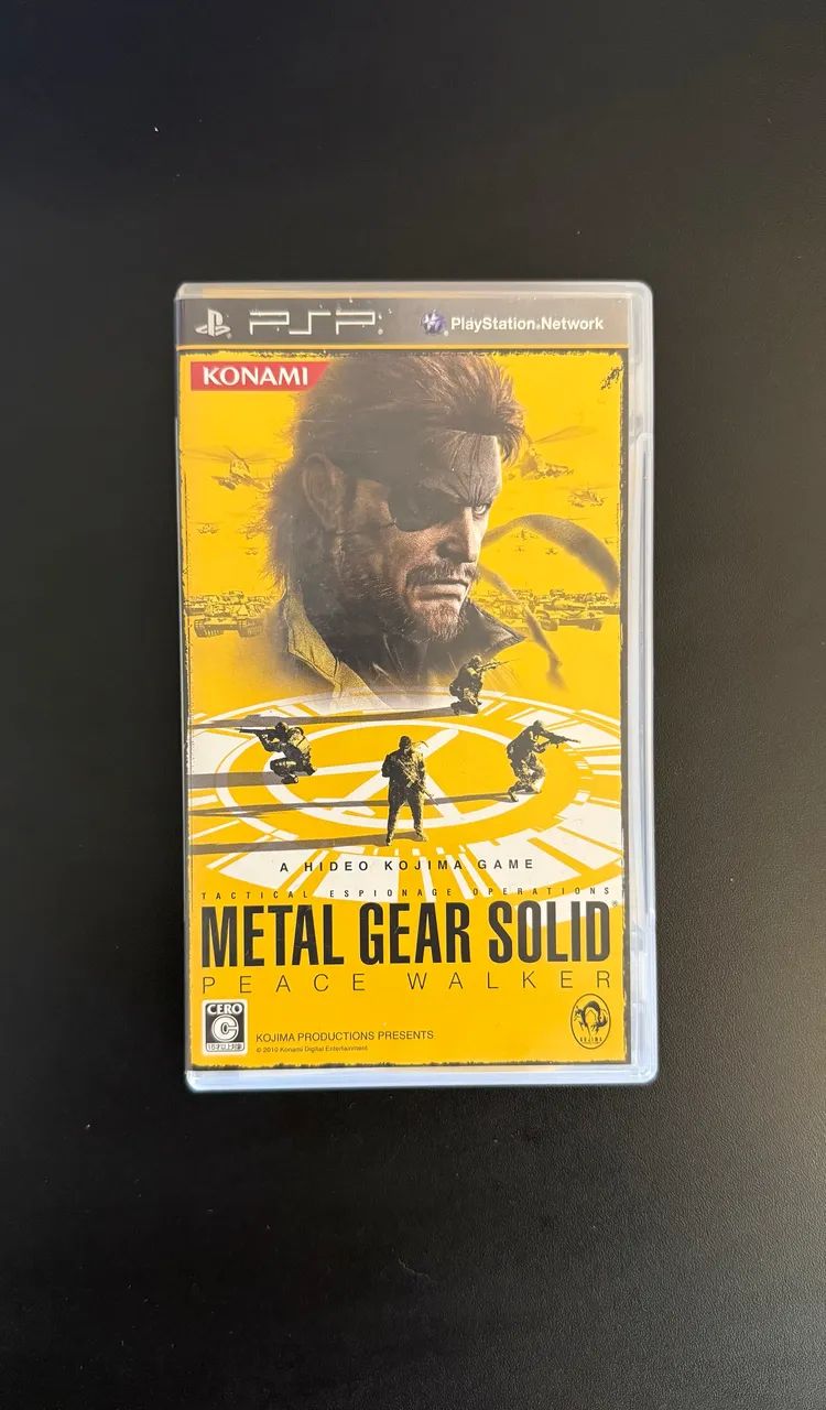 Metal Gear Solid - Peace Walker - PSP - Jogos de Vídeo Game