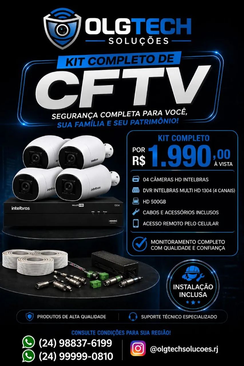 Instalação e Manutenção de CFTV e TI - Foto 3