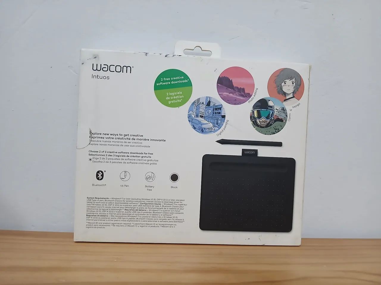 Mesa Wacom Intuos (Modelo CTL-4100WL) - Foto 2