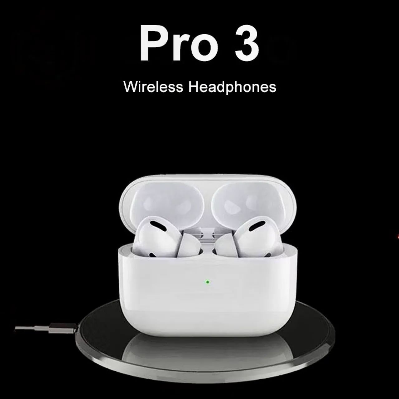 Fone Bluetooth Pro 3 com Cancelamento de Ruído e Brinde
