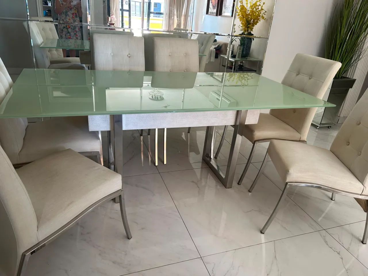 Vendo mesa de 6 lugares  - Foto 4