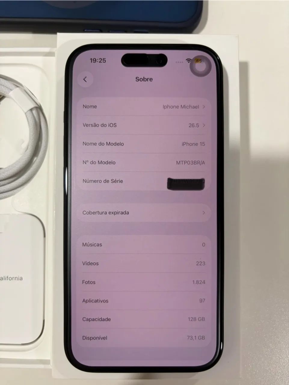 Iphone 15 128gb Preto - Foto 4