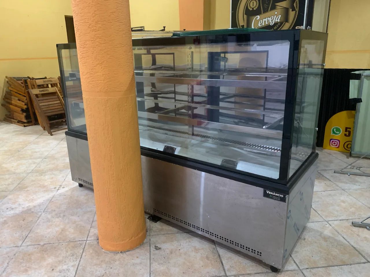 Balcão Refrigerado Venâncio 220v - 2 metros - Frio - 2 meses de uso - Foto 4