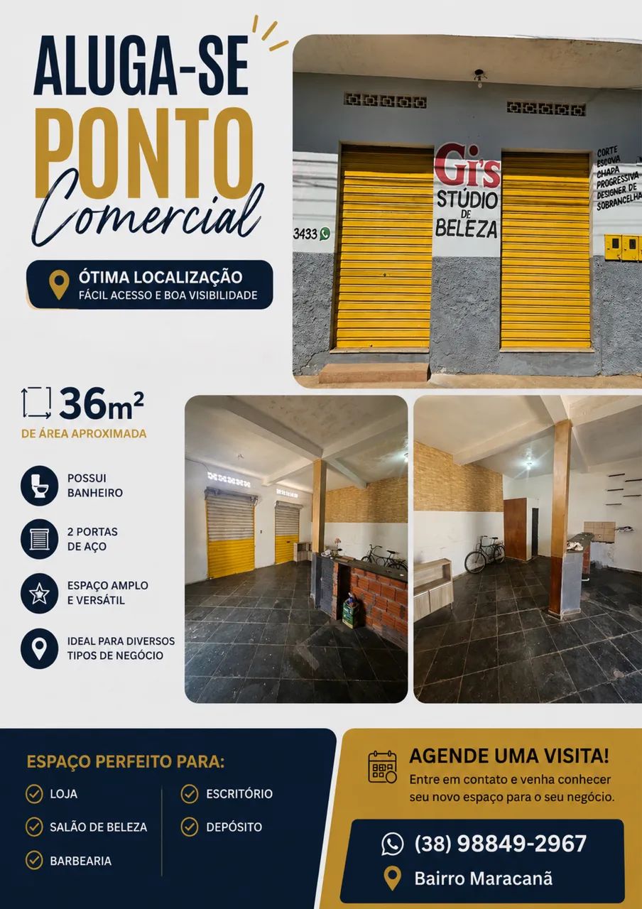 ALUGA-SE PONTO COMERCIAL 