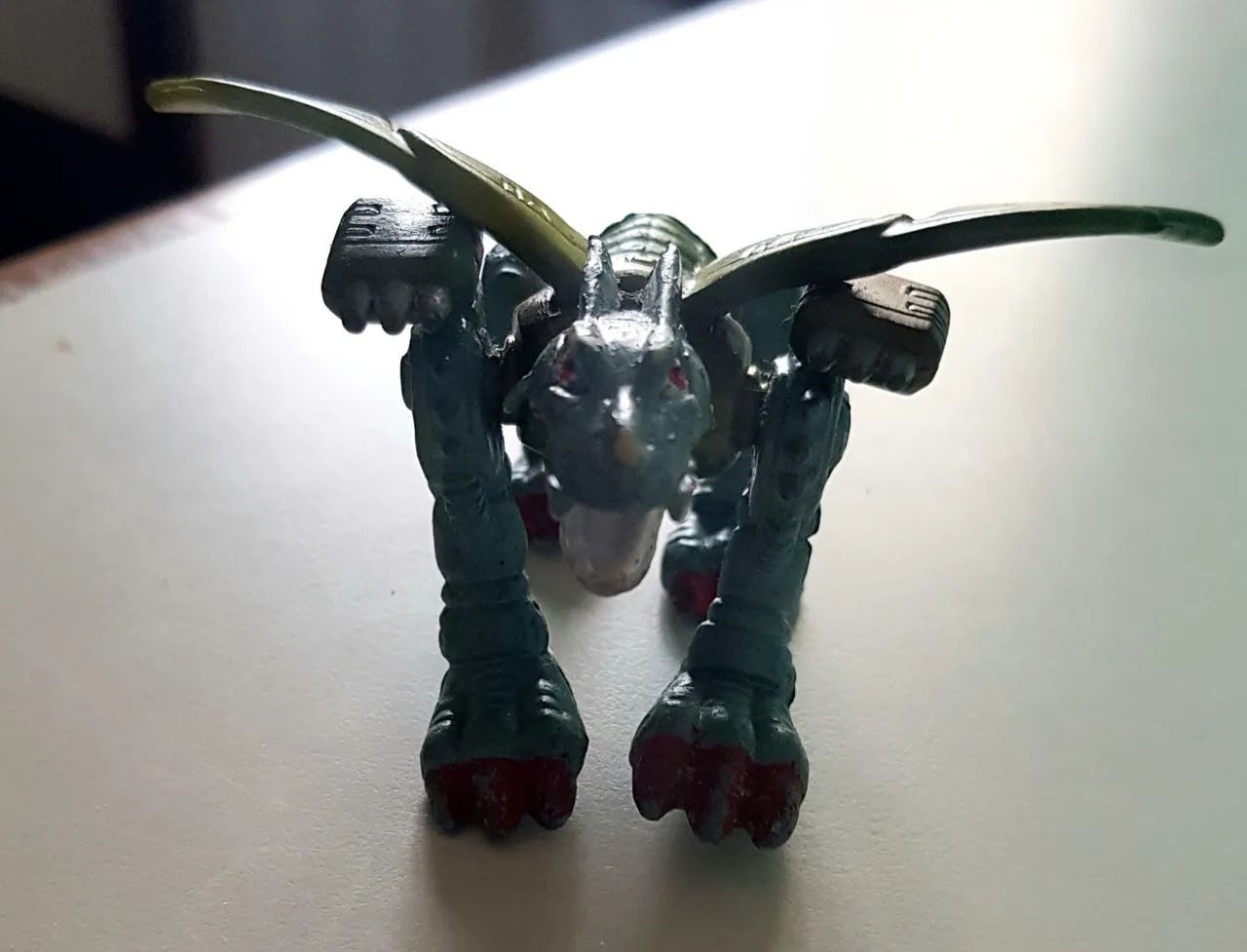 Digimon MetalGarurumon da linha Shodo Antigo 6 cm X 5cm
