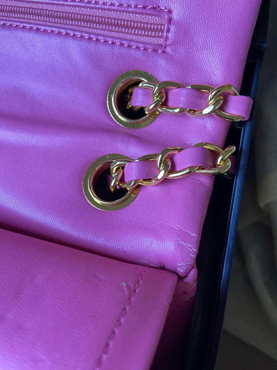 Bolsa Chanel rosa - Foto 3