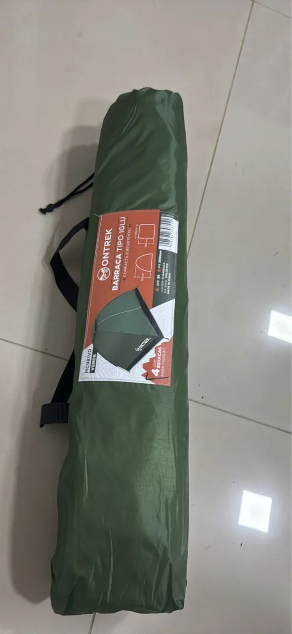 Barraca verde 4 pessoas