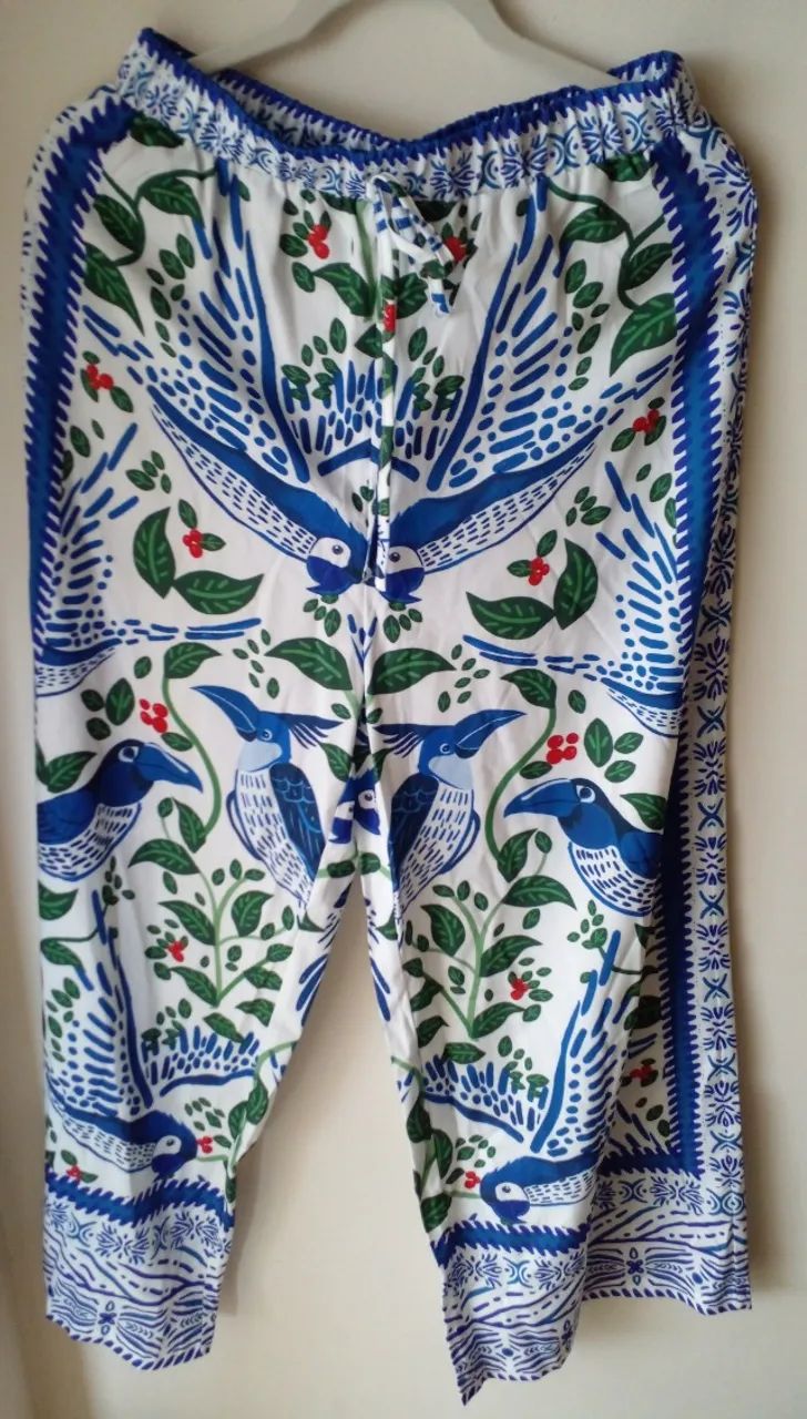 Calça com estampa linda, estilo praia - Foto 4