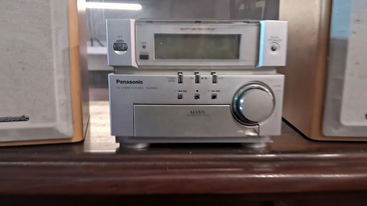 Micro system Panasonic SC-PM03, um micro system compacto com unidade  - Foto 4