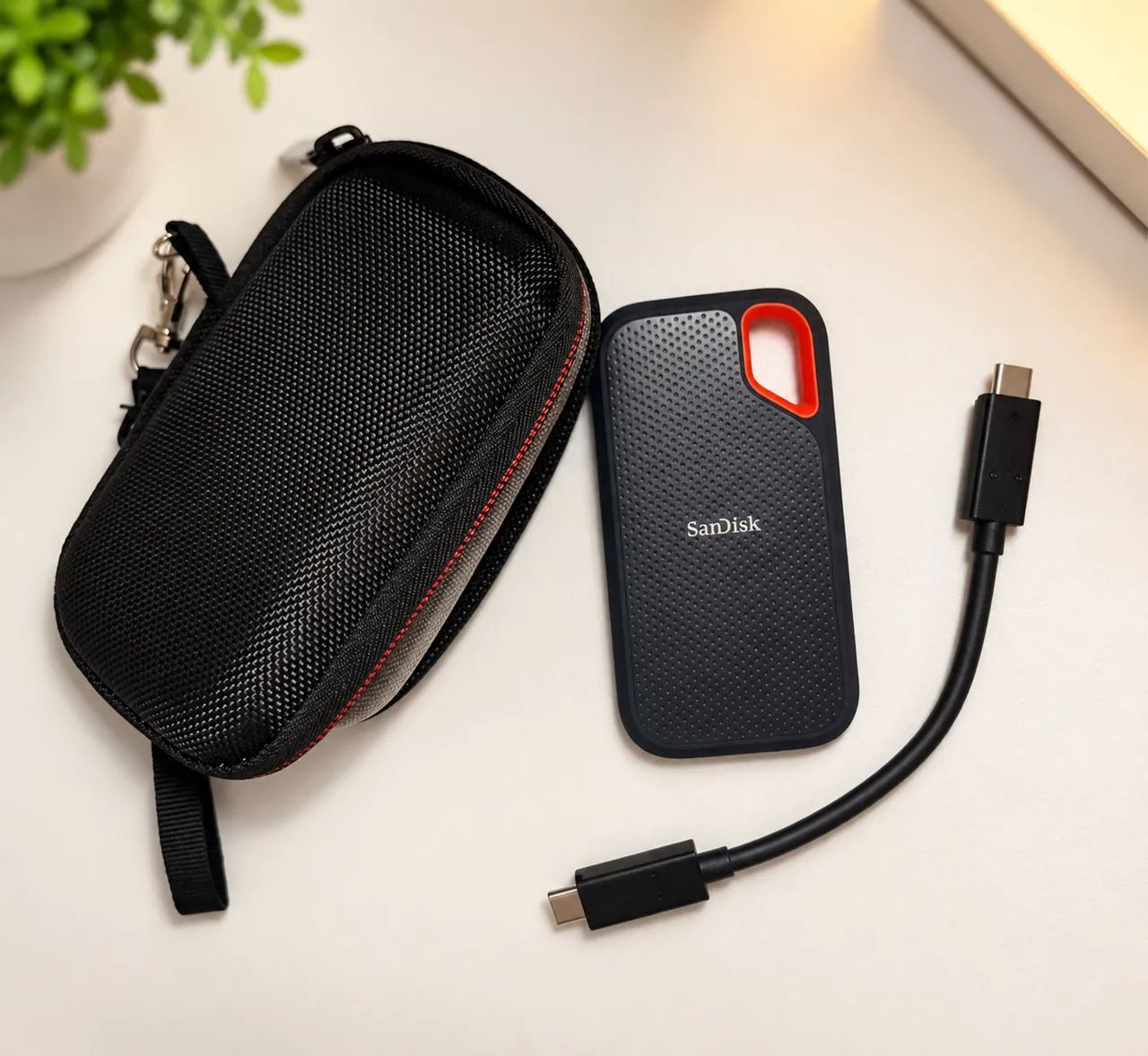 HD SSD externo Sandisk 1tb com capa! - Foto 2