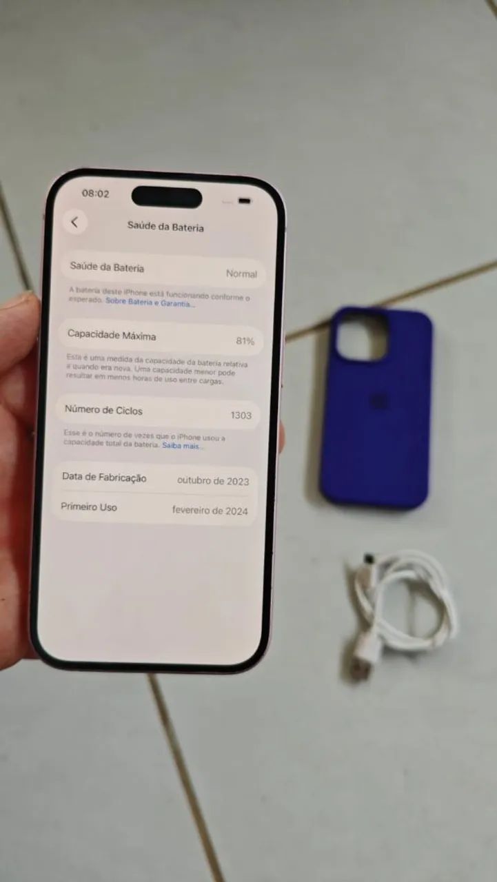 IPHONE 15 CAPA 128GIGAS PREÇO 2.300$ - Foto 5