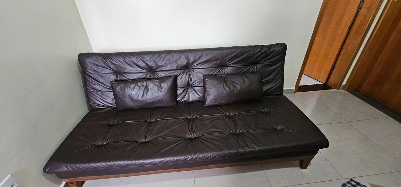 Sofá Cama 3 Lugares Casal - Foto 2