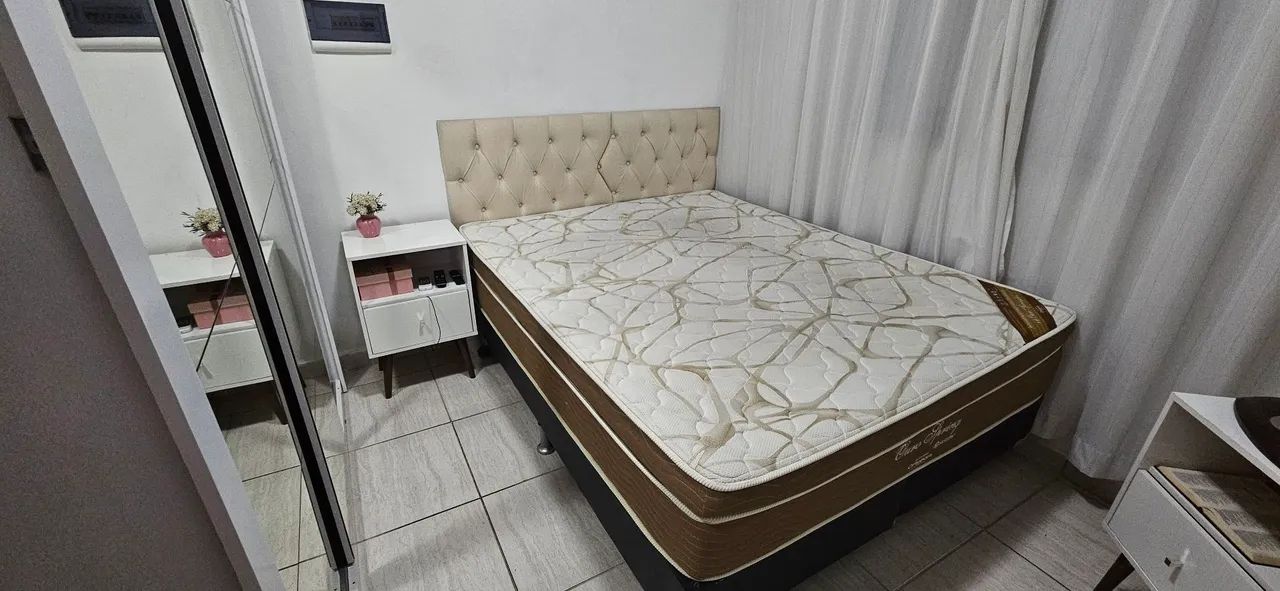 Cama Queen Size Ortobom + base Ortobom - Foto 5