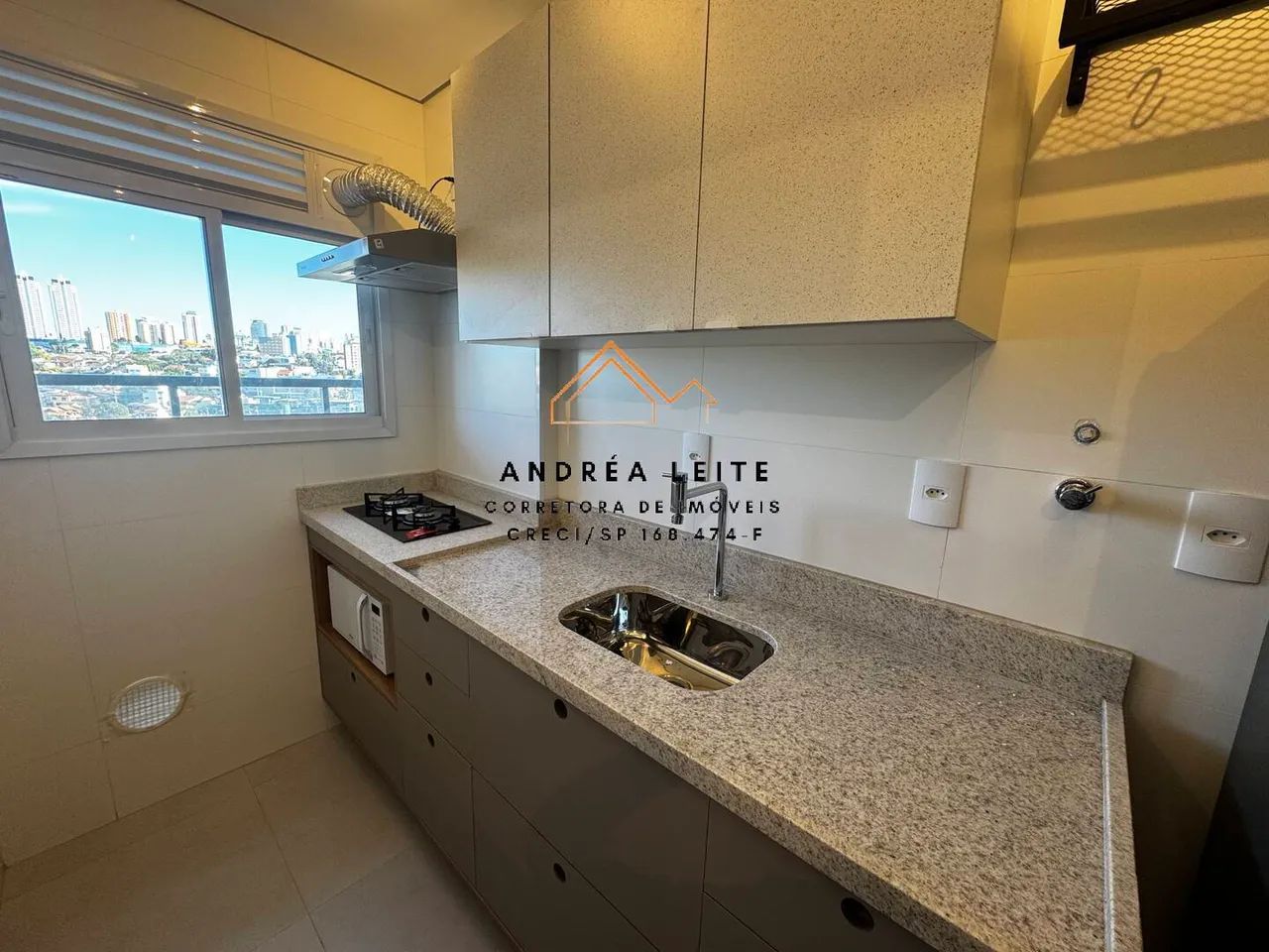 Apartamento mobiliado para locação com 1 dormitório, garagem coberta - Foto 3