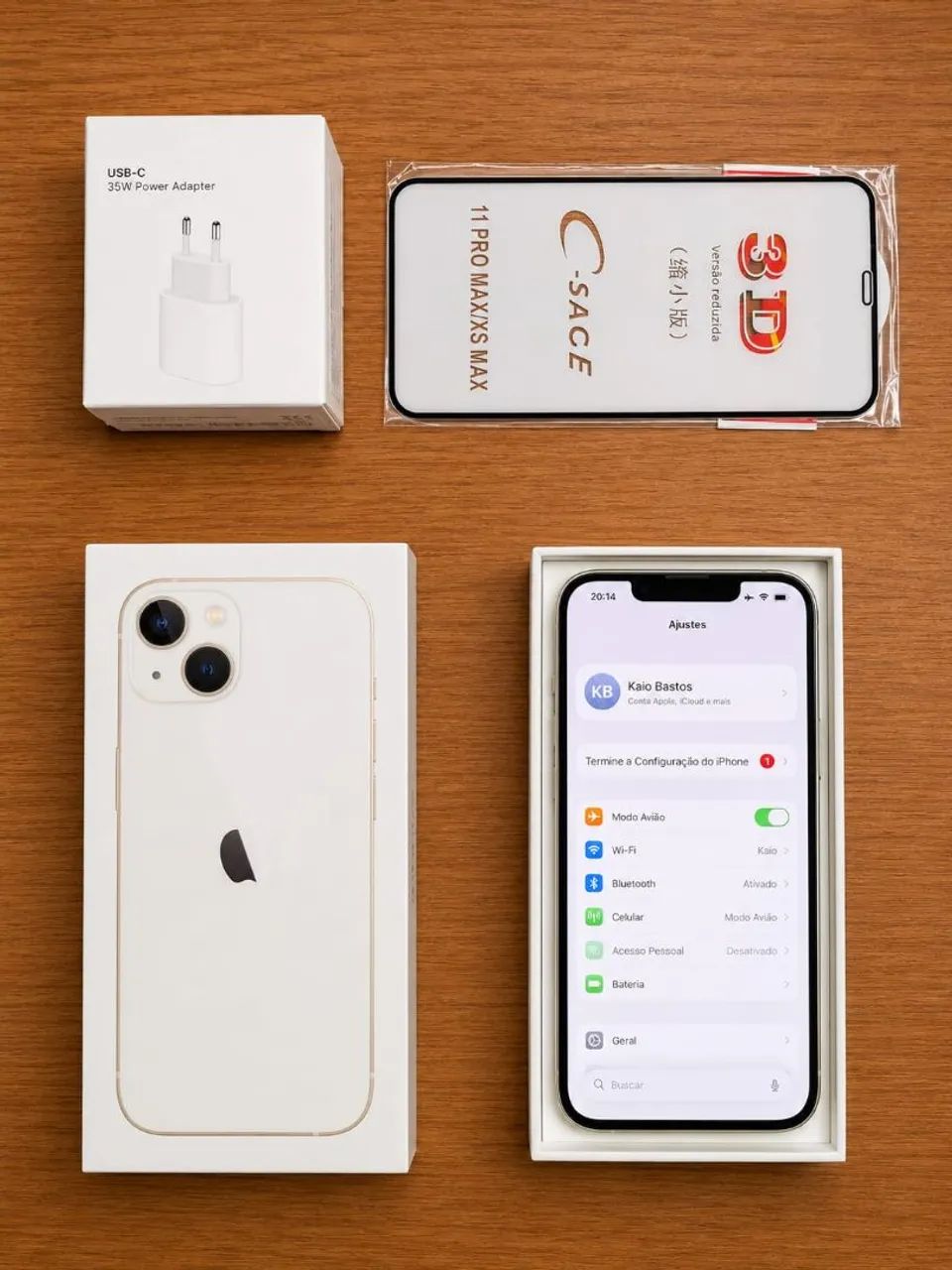 iPhone 13 Branco (128gb) - Excelente Estado - Foto 3