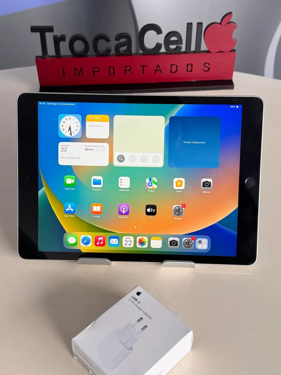 Ipad 9 64GB Silver seminovo!! Parcelo em 12x Loja física - Foto 5