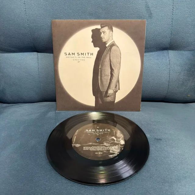 LP Vinil Single Compacto 7" Sam Smith Writing's on the Wall 007 Spectre
