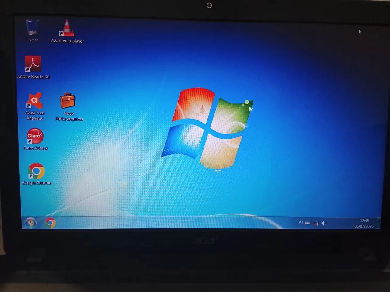 Vendo notebook Acer Aspire 5350 em bom de funcionamento  - Foto 2